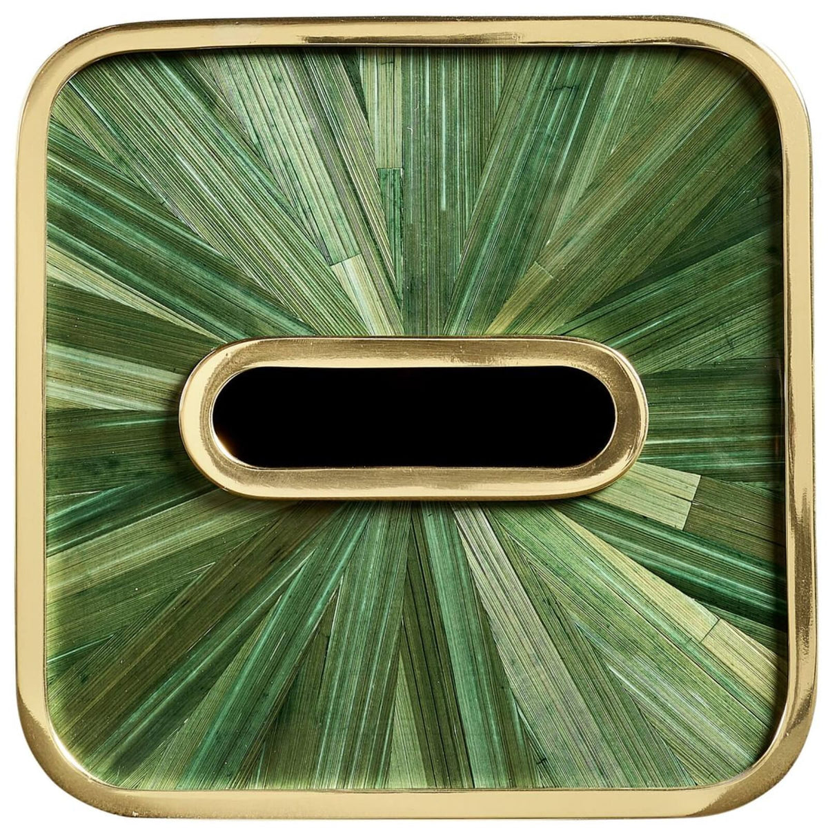 Jonathan Charles Accessories Verdure Square Tissue Box House of Isabella UK