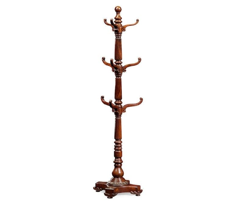 Jonathan Charles Accessories Victorian Style Hat and Coat Rack in Mahogany House of Isabella UK