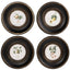 Jonathan Charles Accessories Vintage Fruit No. 1 Framed Art - Set of 4 House of Isabella UK