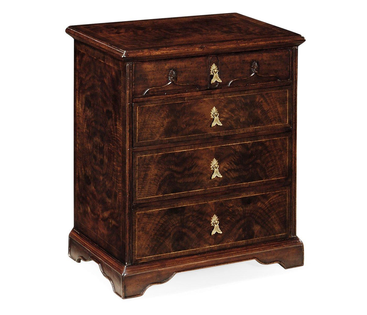Jonathan Charles Bedroom Bedside Chest of Drawers Chippendale Gothic House of Isabella UK
