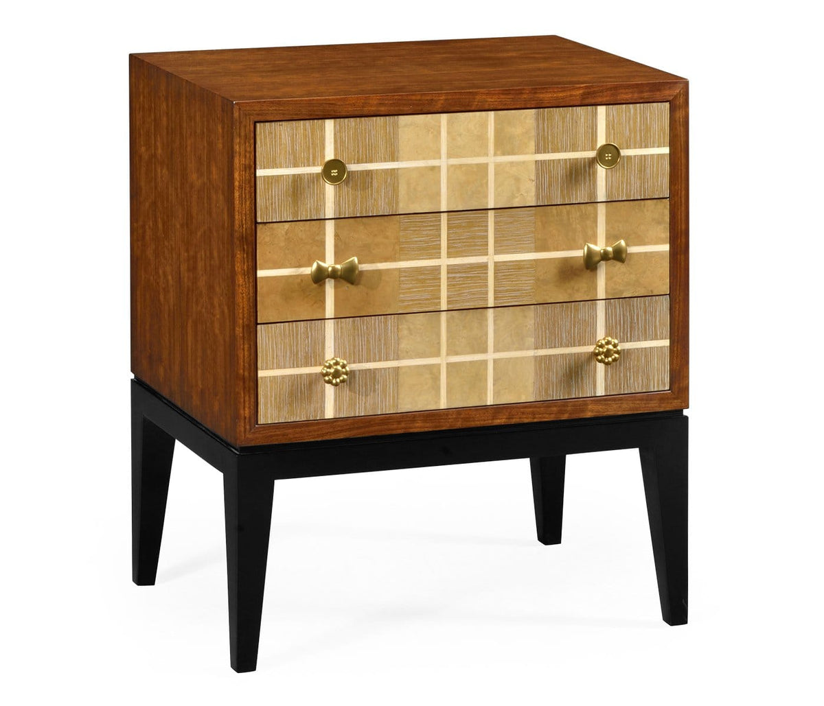 Jonathan Charles Bedroom Bedside Table Tartan House of Isabella UK