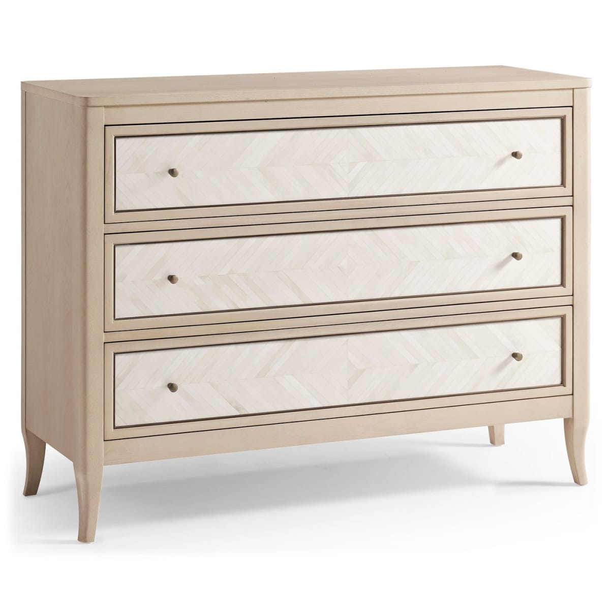 Jonathan Charles Bedroom Berm Three Drawer Chest House of Isabella UK