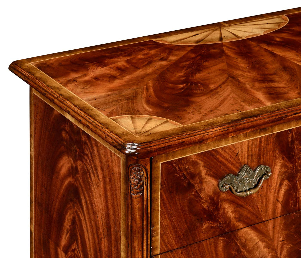 Jonathan Charles Bedroom Chest of Three Drawers George III House of Isabella UK