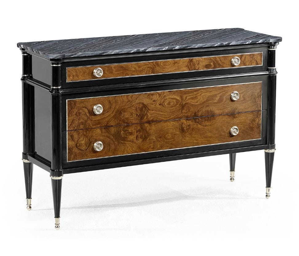 Jonathan Charles Bedroom Madison Chest of Drawers with Marble Top House of Isabella UK