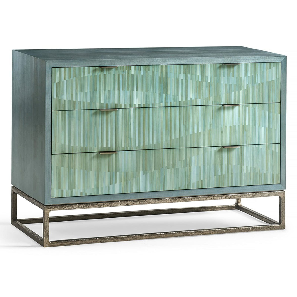 Jonathan Charles Bedroom Seaglass Bunching Chest House of Isabella UK