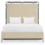 Jonathan Charles Bedroom UK King Bed Frame Military in Oak - Antwerp House of Isabella UK
