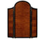 Jonathan Charles Decor Art Deco Style Full Length Triple Dressing Mirror (High lustre) House of Isabella UK