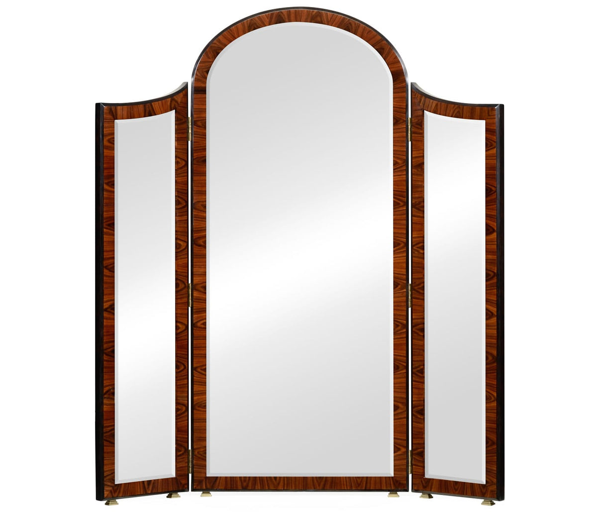 Jonathan Charles Decor Art Deco Style Full Length Triple Dressing Mirror (High lustre) House of Isabella UK