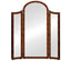Jonathan Charles Decor Art Deco Style Full Length Triple Dressing Mirror (High lustre) House of Isabella UK