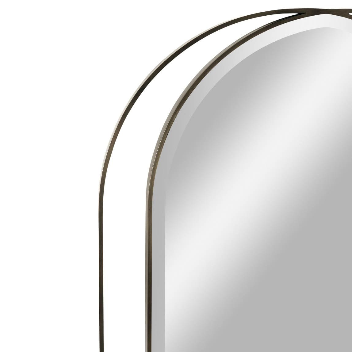 Jonathan Charles Decor Cambrio Mirror Brass House of Isabella UK
