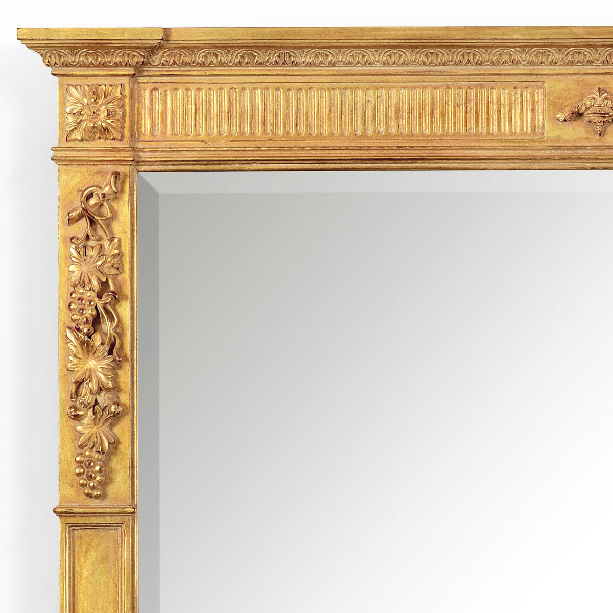 Jonathan Charles Decor Empire Style Overmantle Mirror House of Isabella UK