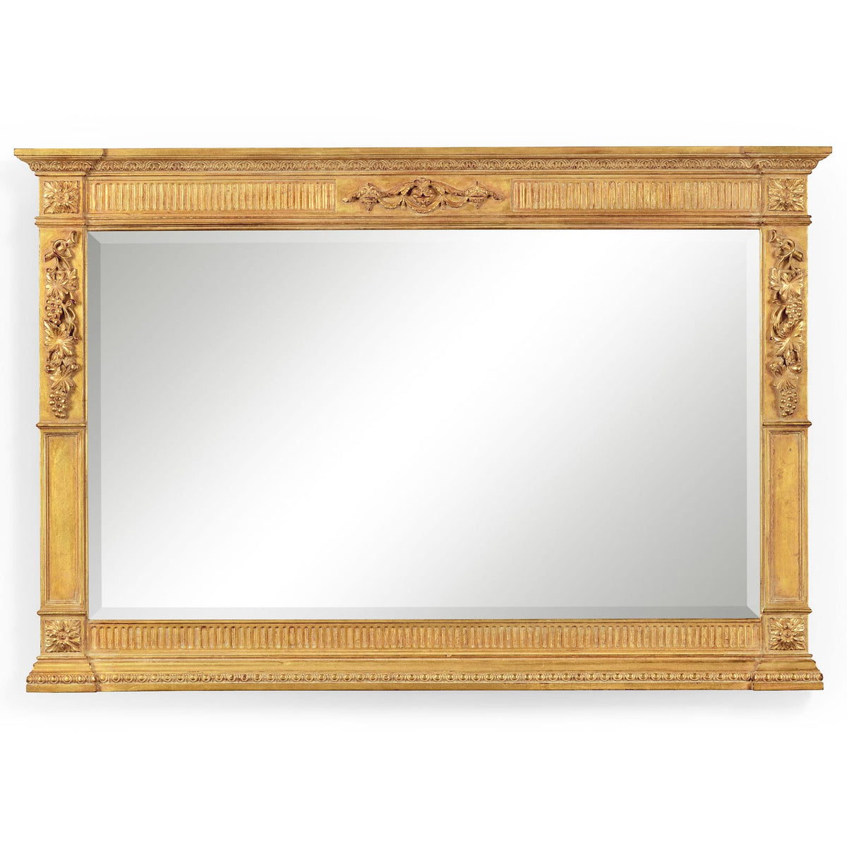 Jonathan Charles Decor Empire Style Overmantle Mirror House of Isabella UK