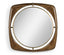 Jonathan Charles Decor Garonne Walnut Framed Mirror - Small House of Isabella UK