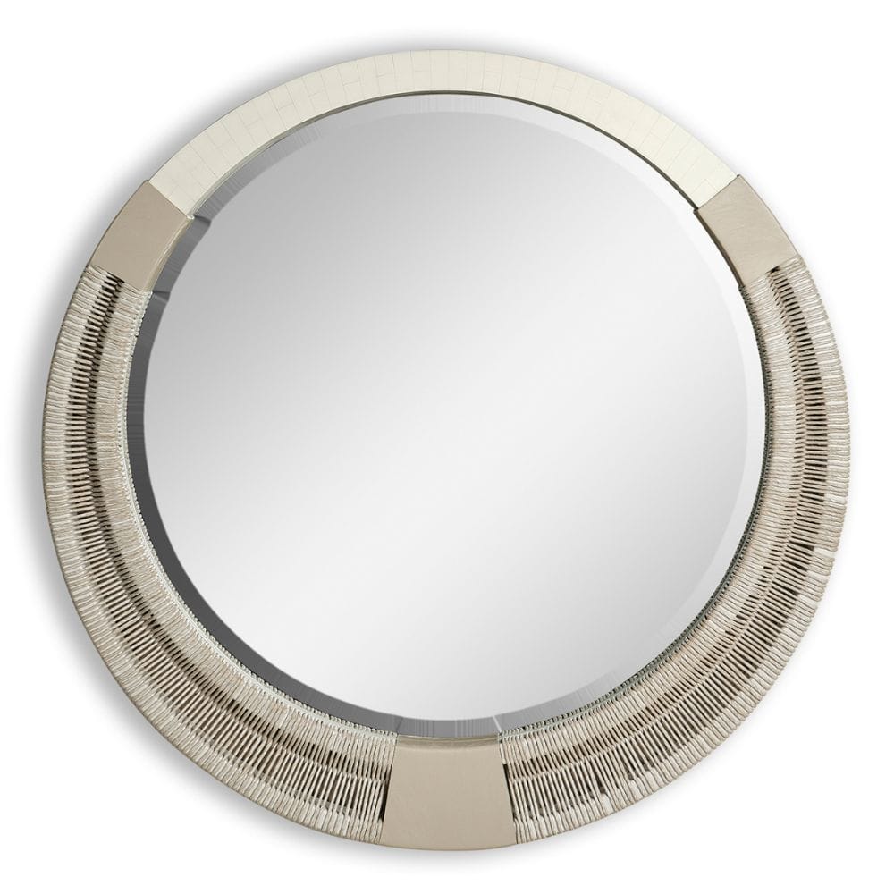 Jonathan Charles Decor Gyre Round Wall Mirror House of Isabella UK
