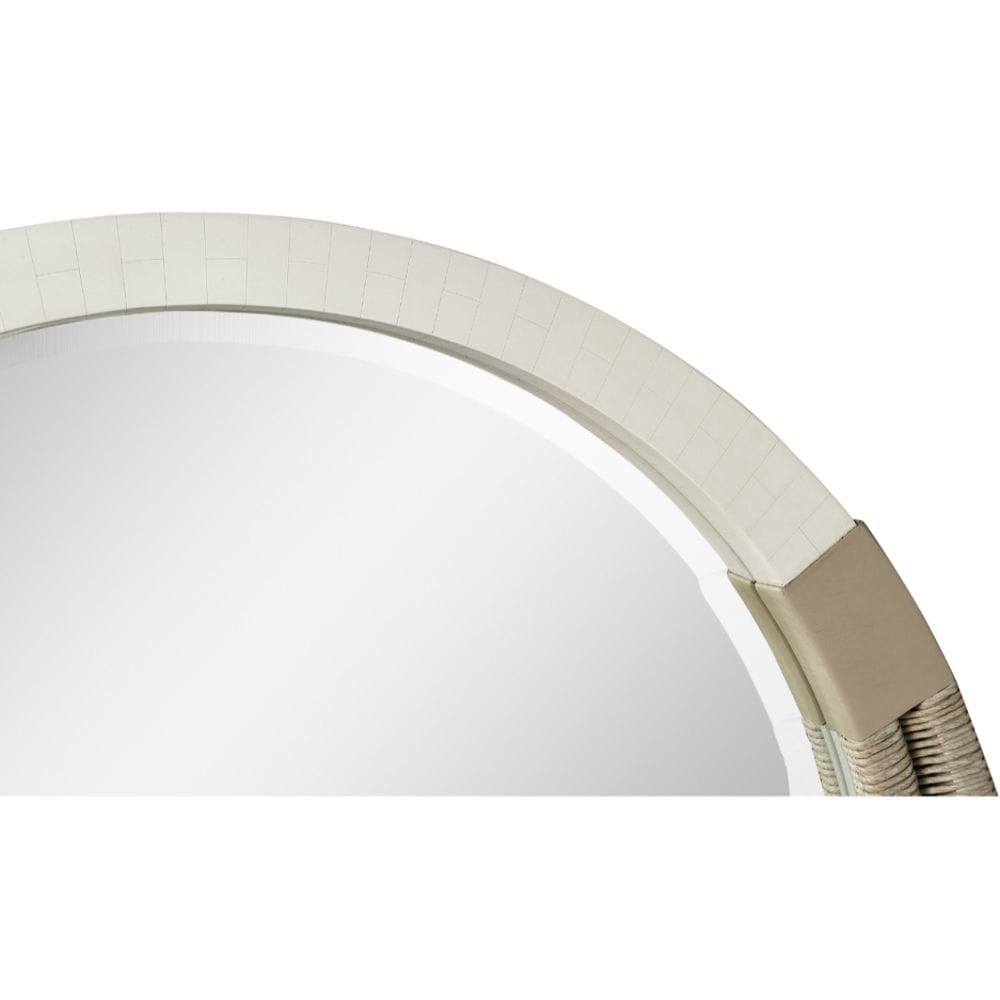 Jonathan Charles Decor Gyre Round Wall Mirror House of Isabella UK
