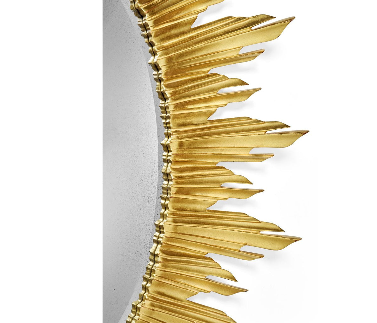 Jonathan Charles Decor Large Wall Mirror Sunburst - Gold House of Isabella UK