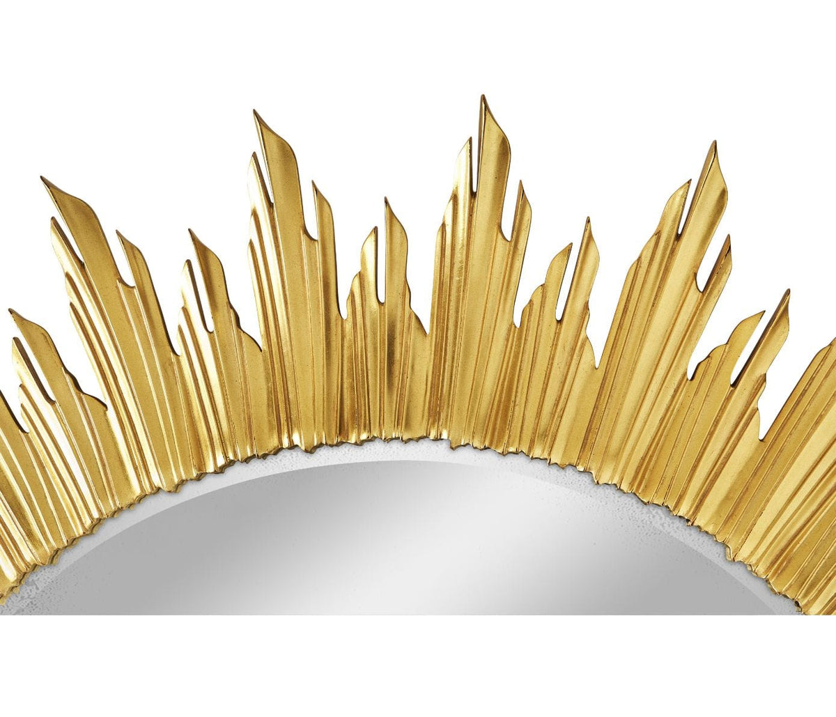 Jonathan Charles Decor Large Wall Mirror Sunburst - Gold House of Isabella UK