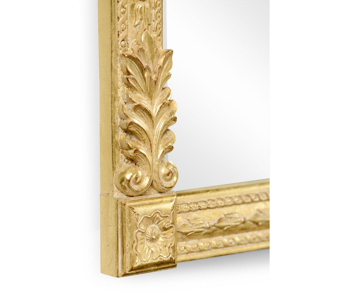 Jonathan Charles Decor Overmantle Mirror Empire with Wreath House of Isabella UK