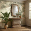 Jonathan Charles Decor Palm Court Haven Rattan Wall Mirror House of Isabella UK