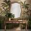 Jonathan Charles Decor Palm Court Haven Rattan Wall Mirror House of Isabella UK