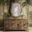 Jonathan Charles Decor Palm Court Haven Rattan Wall Mirror House of Isabella UK