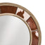Jonathan Charles Decor Sagehill Round Hide Mirror House of Isabella UK