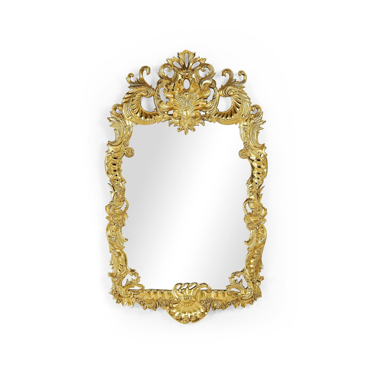 Jonathan Charles Decor Wall Mirror Grinling Gibbons in Gold House of Isabella UK