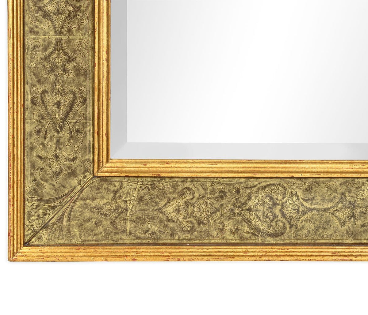 Jonathan Charles Decor Wall Mirror William & Mary - Mirror Glass House of Isabella UK