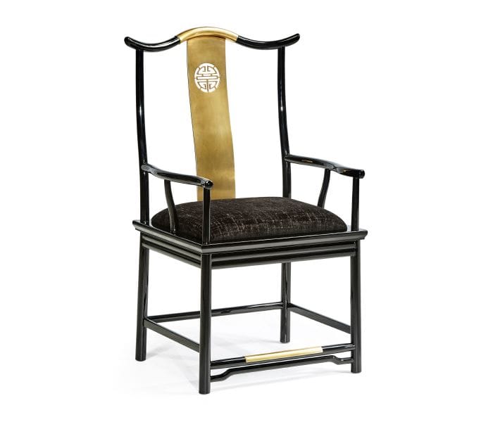 Jonathan Charles Dining Asian Fusion Dining Armchair in Capriccio House of Isabella UK