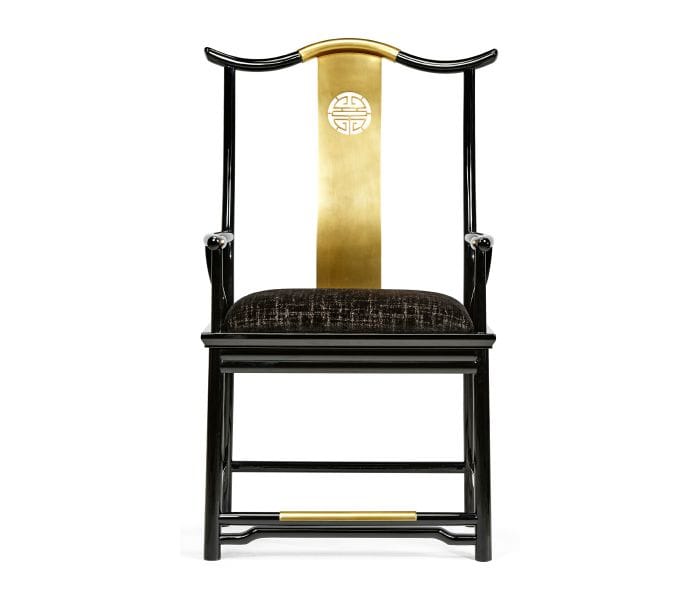 Jonathan Charles Dining Asian Fusion Dining Armchair in Capriccio House of Isabella UK