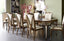 Jonathan Charles Dining Berkley Walnut & Antique Mirror Dining Table 182-295cm House of Isabella UK