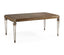 Jonathan Charles Dining Berkley Walnut & Antique Mirror Dining Table 182-295cm House of Isabella UK