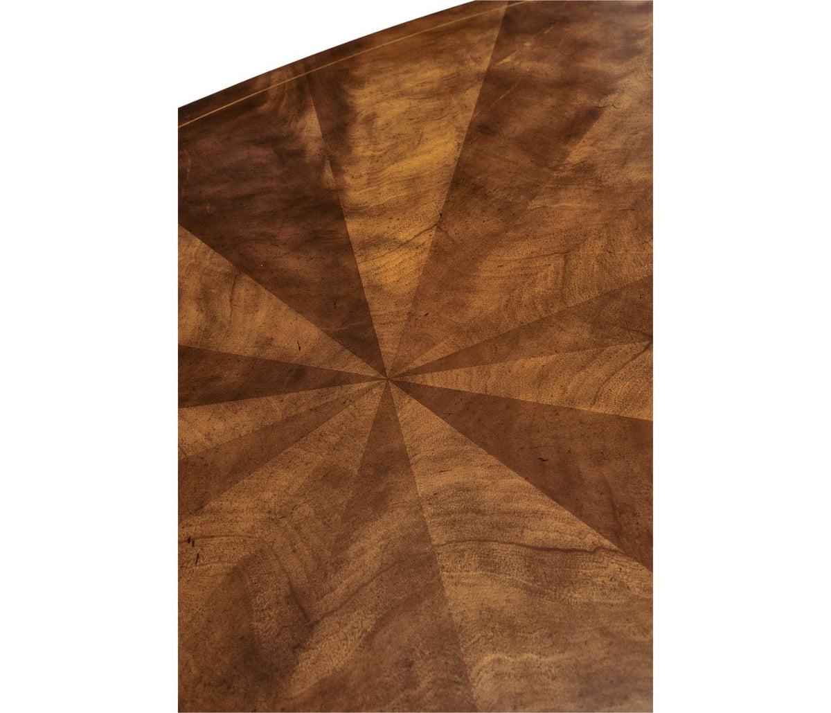 Jonathan Charles Dining Biedermeier Oval Walnut Dining Table House of Isabella UK