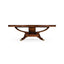 Jonathan Charles Dining Biedermeier Style Mahogany Oval Dining Table - 244cm House of Isabella UK