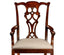Jonathan Charles Dining Buckingham Chippendale Antique Mahogany Arm Chair in Antwerp House of Isabella UK