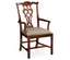Jonathan Charles Dining Buckingham Chippendale Antique Mahogany Arm Chair in Antwerp House of Isabella UK