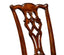 Jonathan Charles Dining Buckingham Chippendale Antique Mahogany Side Chair in Antwerp House of Isabella UK