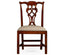 Jonathan Charles Dining Buckingham Chippendale Antique Mahogany Side Chair in Antwerp House of Isabella UK