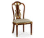Jonathan Charles Dining Buckingham Gilded Lyre Back Side Chair in Antwerp House of Isabella UK