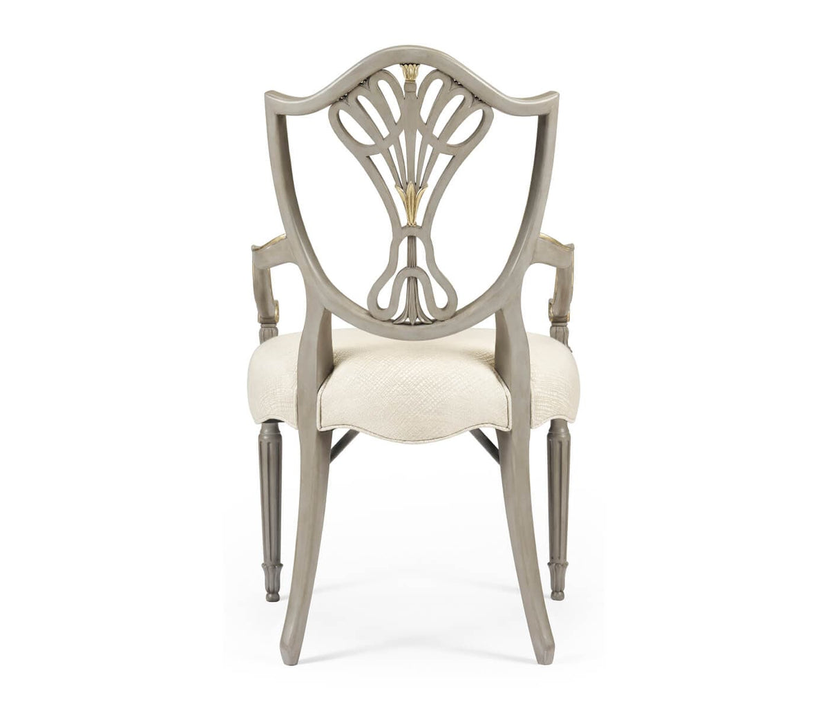 Jonathan Charles Dining Buckingham Shield Back Arm Chair House of Isabella UK