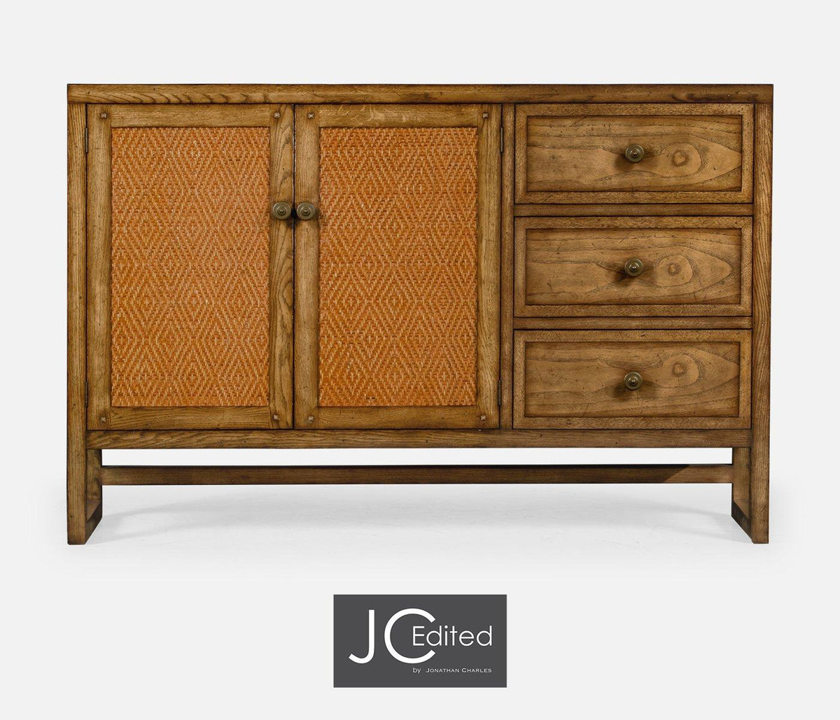 Jonathan Charles Dining Buffet Cabinet in Brown Chestnut House of Isabella UK