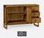 Jonathan Charles Dining Buffet Cabinet in Brown Chestnut House of Isabella UK