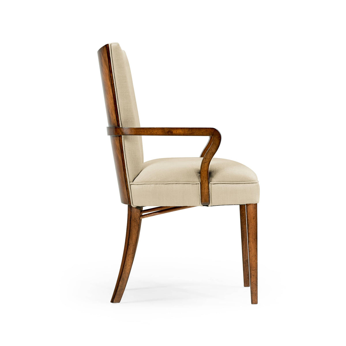 Jonathan Charles Dining Dining Armchair Biedermeier in Walnut - Antwerp House of Isabella UK