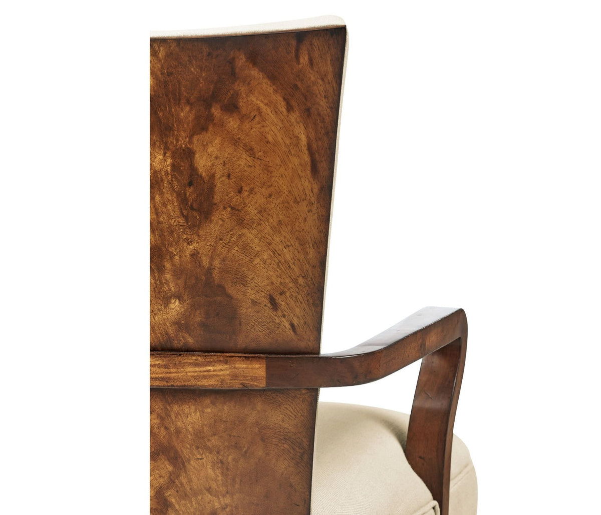 Jonathan Charles Dining Dining Armchair Biedermeier in Walnut - Antwerp House of Isabella UK