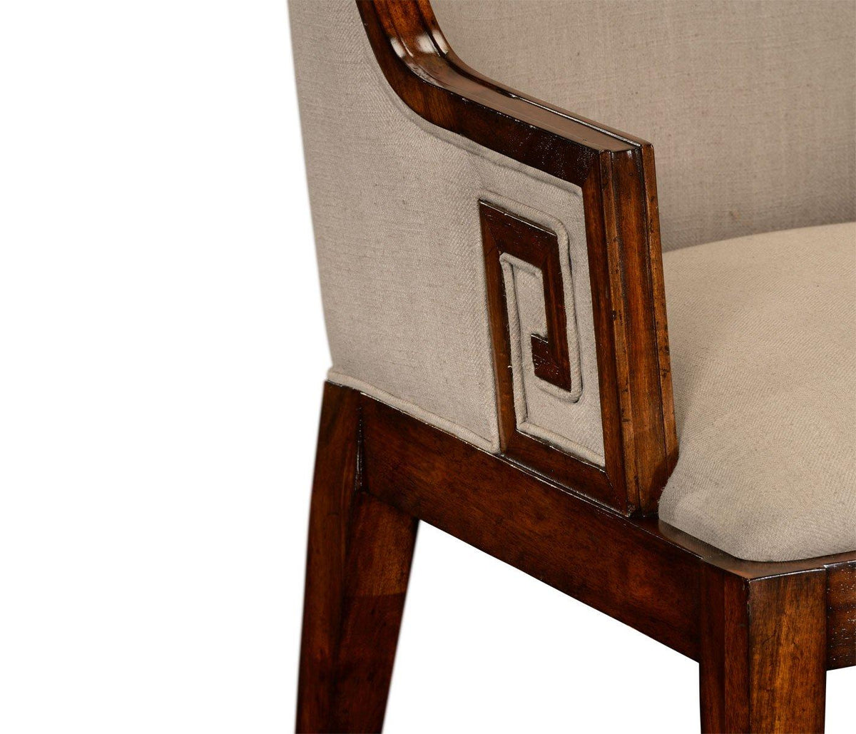 Jonathan Charles Dining Dining Armchair Greek Revival in Walnut - Antwerp House of Isabella UK