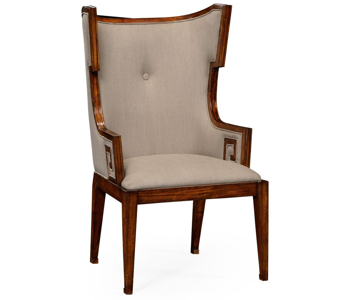 Jonathan Charles Dining Dining Armchair Greek Revival in Walnut - Antwerp House of Isabella UK