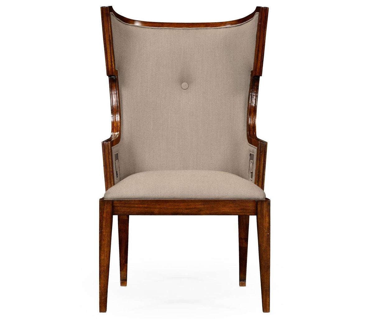 Jonathan Charles Dining Dining Armchair Greek Revival in Walnut - Antwerp House of Isabella UK