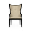 Jonathan Charles Dining Dining Armchair Greek Revival Painted Black - Antwerp House of Isabella UK