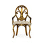 Jonathan Charles Dining Dining Armchair Monarch with Oval Back - Antwerp House of Isabella UK