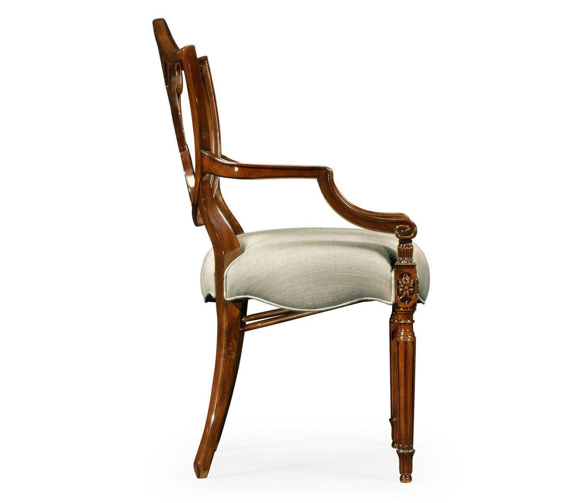 Jonathan Charles Dining Dining Armchair Renaissance with Mother of Pearl Details - Antwerp House of Isabella UK